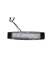 Фонари габаритные BD-0005 12/24V белый (20шт) фото 2