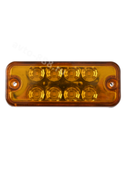 Фонари габаритные 12/24V жёлтые (4шт) BD-0001 фото 2