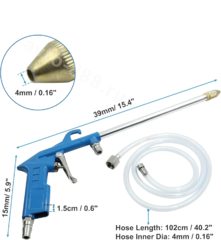 Пистолет моечный со шлангом (100см) пневматический фото 2