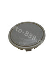 Колпачок на литье серый универсальный рельеф ø 68/70 (1 шт) H-01 фото 1