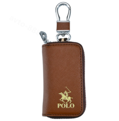 Ключница POLO коричневая фото 1