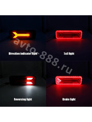 Задние габаритные огни для грузовиков XXY-113 12-24V (1шт) фото 5
