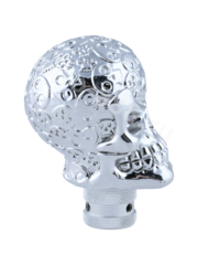 Ручка КПП череп,хром фото 3