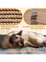 Домик для кошки 159см светло-серый фото 9