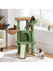 Домик для кошки 107см зелёный фото 2