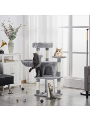 Домик для кошки 107см светло-серый фото 2