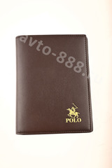 Обложка для документов коричневая POLO фото 1