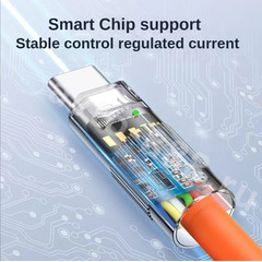 USB-кабель для быстрой зарядки C+C  (1.5м) шт фото 3