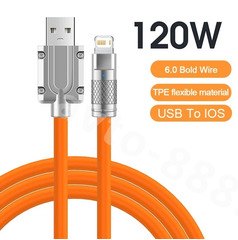 USB-кабель для быстрой зарядки IPHONE+USB (1.5м) шт фото 1