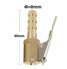 Наконечник насоса быстросъемный ЁЛОЧКА 8мм фото 5