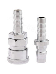 Быстросъем пневматический ёлочка 10мм АЗИЯ (мама-папа) фото 1