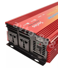 Преобразователи напряжения 24V-220V 6000W LaiRunH (красная) фото 3