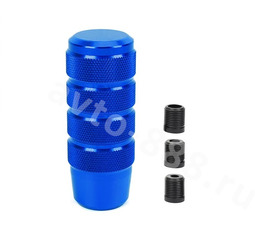 Ручка КПП алюминиевый синий фото 1