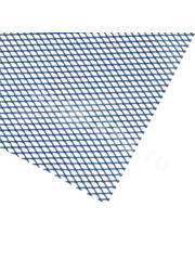 Сетка на решетку ячейка 3х6мм алюминиевая синяя (1000*330мм) МЕЛКАЯ фото 1