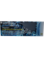 Сетка на решетку ячейка 3х6мм алюминиевая синяя (1000*330мм) МЕЛКАЯ фото 3