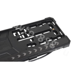 Рамка для номерного знака с подсветкой фото 4