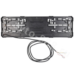 Рамка для номерного знака с подсветкой фото 3