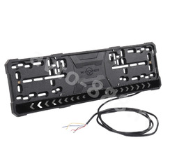 Рамка для номерного знака с подсветкой фото 1