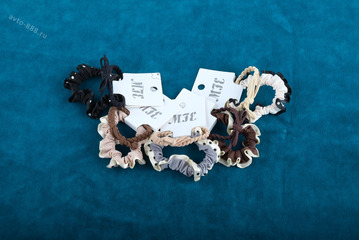 Резинки для волос набор, коричневые оттенки 5卡5色 фото 2