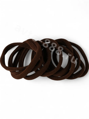 Резинки для волос набор, коричневые оттенки (67шт) фото 9