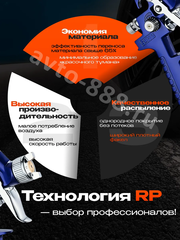 MINI827 Краскопульт пневматический с верхним бачком 100мл фото 8