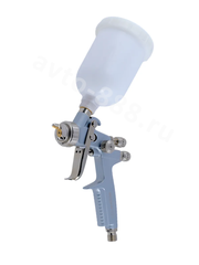 Краскопульт пневматический MINI-3 с верхним бачком 600мл фото 8