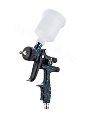Краскопульт пневматический WJS1979 с верхним бачком 600мл фото 10