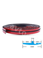 Уплотнитель для лобового стекла автомобиля T 19мм Х 4м фото 2