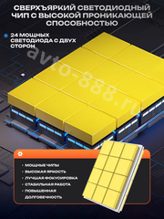 Автомобильная лампа LED  (2шт) 12v/24v фото 4