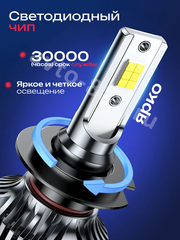 Автомобильная лампа LED E5-H11 (2шт) 12v/24v фото 7