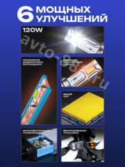 Автомобильная лампа LED E5-H7 (2шт) 12v/24v фото 7