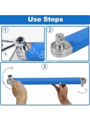 Смещенный удлинительный ключ, 15-дюймовый фото 3