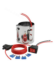 Подогрев топливного фильтра 90*120  12V фото 1