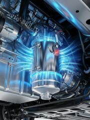 Подогрев топливного фильтра 110*140 12V фото 4