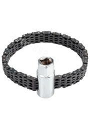 Съемник масляного фильтра цепной 69-120мм фото 1