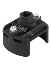 Съемник масляного фильтра регулируемый 1/2 80-105мм фото 1