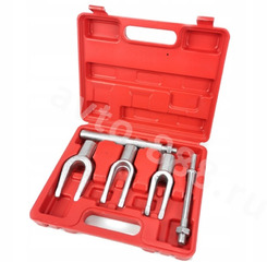 Cъемник шаровых опор вилочного типа, 5 предметов фото 1