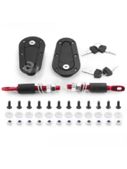 Замок на капот быстросъемные D1 Style универсальные фото 1