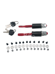 Замок на капот быстросъемные D1 Style универсальные фото 7