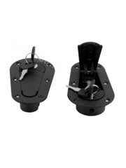 Замок на капот быстросъемные D1 Style универсальные фото 2