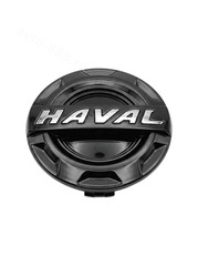 Колпачок на литье HAVAL Ø 65-69 глянцевый чёрный фото 1