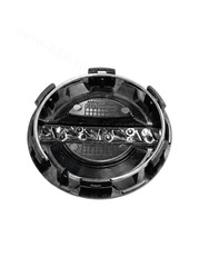 Колпачок на литье HAVAL Ø 65-69 глянцевый чёрный фото 3