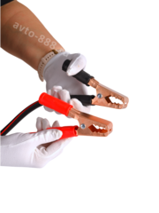 Провода для прикуривания с крабами 1000 АМР, 8 м фото 7