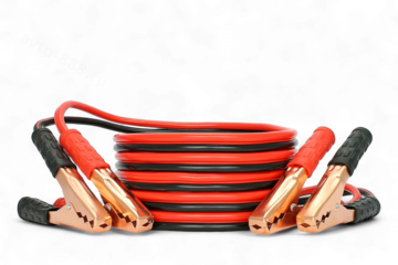 Провода для прикуривания с крабами 1000 АМР, 4 м фото 1