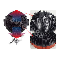 Дневные ходовые огни Y-1070 12V/24V (1шт) фото 3