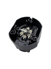 Разъём для прицепа пластиковый, 7ми контактный, комплект (вилка и розетка) фото 4