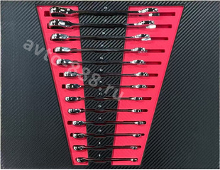 Инструментальная тележка FEINREX 7 ящиков, боковое отделение, 245 инструмента фото 4