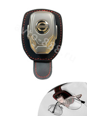 Держатель очков кожа чёрная NISSAN, шт фото 2