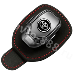 Держатель очков кожа чёрная TOYOTA, шт фото 1