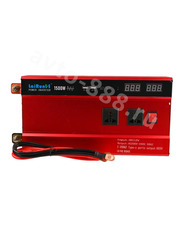 Инвертор автомобильный 12V-220V 1500W LaiRunH фото 1